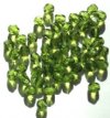 50 6mm Faceted Olive Beads